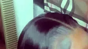 my shy stepsister got caught on her knees sucking big black cocks once more