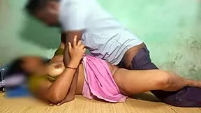 Amazing village aunty and student share softcore moments at ranch