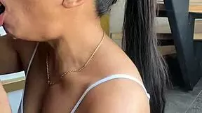 I JUST WANTED THAT HUGE COCK IN MY MOUTH!