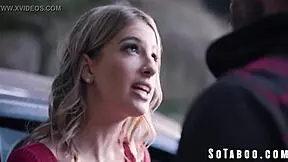 Petite Kirsten Scott Picks Up A Taboo Hitchhiker