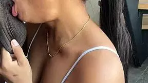 I JUST WANTED THAT HUGE COCK IN MY MOUTH!