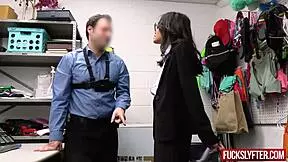 xtremely savvy law skool college student jade kimiko got in trouble for stealing high heels