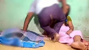 Amazing village aunty and student share softcore moments at ranch