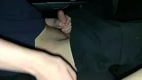 A teen engages in masturbation in a POV video