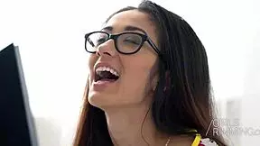 hot teen stepdaughters in kinky arrangement for rimming blowjobs and riding