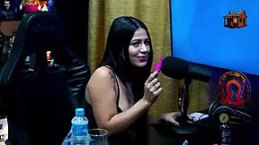 i loved how that latina newbie stripped for ruans big cock on the podcast - luuh barbosa