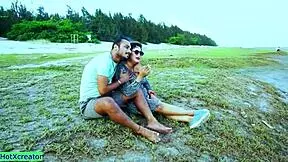 Indian girl enjoys fantasy sex in the forest