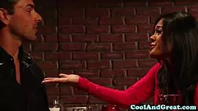 petite presley hart slammed on couch