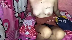 Stolen Video Of Naked Asian Girlfriend Showing Shaved Pussy In Homemade Solo Scene