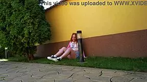 pixxxie the red-haired petite slut takes her first double vaginal penetration from huge black cocks in a wild 4some with anal and cumshots.