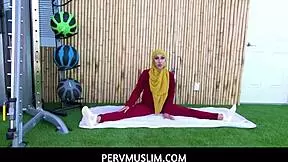 pervmuslim fitness trainer fucks exotic arabic client