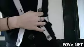 superlatively good hd teen gets wet pussy blowjob in pov