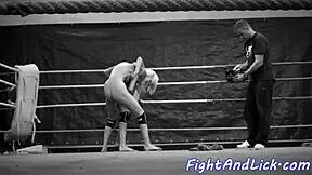 Petite euro wrestling busty les babe
