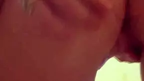 Chubby girl dances seductively while touching herself