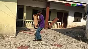 Did I catch my landlord fucking a church member outdoors?