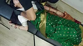 Indian girl gets tattoo and feels orgasm 😍