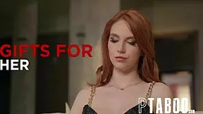 gifts for her where renato gives leya desantis intense blowjob anal assfucking in petite taboo pov