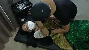Indian girl gets tattoo and feels orgasm 😍