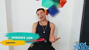 Why pick just one date show contestant? Angel Youngs 18+ fucks all three in wild DP.