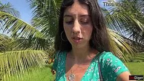 Ready for a cumwalk in a public cafe? Eating pasta carbonara with sperm on her face.