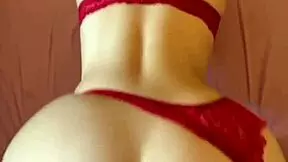 do you think that my ass looks bigger wearing red