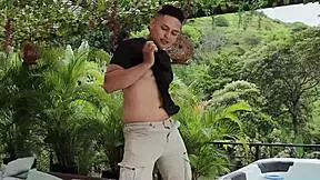 Lucky stripper Dilan fucks two hot MILFs in a wild threesome! 😍