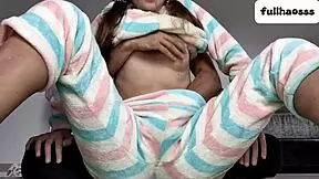 stepdad stop it dont touch my pussy and small 18+ tits 😡