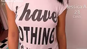 Teen hates cumbath first time!