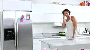 Blonde TEEN 18+ CUNT SPILLS out creamy load after hardcore blowjob on monster cock.