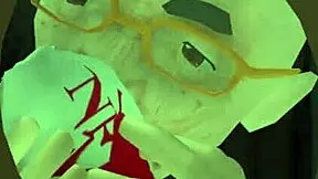 glory hole teen sucks big tits and gets cumshot