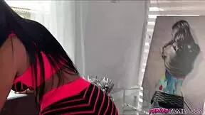 damn stepsis i love watching you work out