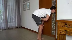 Petite brunette sucks big cock while riding cowgirl with vibrator for huge orgasm.