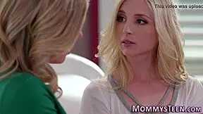 Tiny teen tribbing stepmom? Taboo lesbian fun