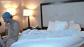 Jake's Grand Cock Sucked by Tatted Petite Beauty Gracie Lou