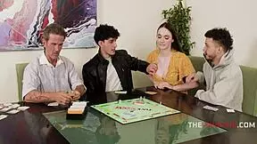 family game night turns into free use night, daddy and uncle fucking teen 18+