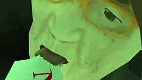 glory hole teen sucks big tits and gets cumshot