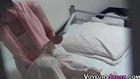 asian teen toying muff