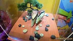 Blonde Bubblebutt Teen Rides Face and Cock