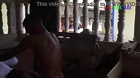 I caught my wife red handed with my landlord fucking outdoor