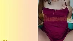 Natural redhead cums on video call 😈