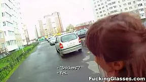 I fucked Rina on the stairway passionately