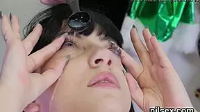 flirty teen brought to asshole asylum for harsh anal treatment