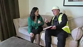 Hey builder, can we negotiate with my big tits blowjob and doggystyle cowgirl riding until cum on tits creampie?