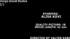 Mr. Anderson's anal casting with Alisa Kovi goes balls deep