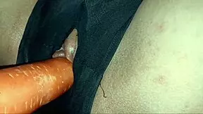 Shaved amateur teen's pink pussy gets licked 200 days after losing virginity!