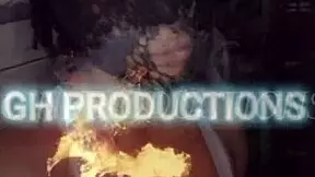 Ghetto girl lill shorty takes it well and gets left with mess