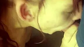 Can you believe the 18-year-old stepsis milking my cock and finger-fucking her pussy?