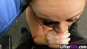 Does Little Rylee Really Crave Getting Caught And Punished By Officer Steele In The Garage