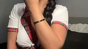 Horny British Girl Plays Toys Solo