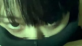 Join this 18-year-old amateur in erotic lingerie for a slurpy blowjob and handjob cumshot.